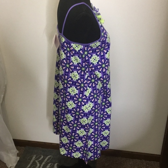 Hanna Andersson women’s/ teen purple pattern dress - Picture 6 of 9